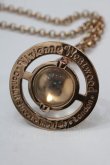 画像5: ヴィヴィアンウエストウッド 中古 / AC/スモールオーブネックレス  ピンクゴールド  I-25-04-30-031-ac-HD-ZI (5)