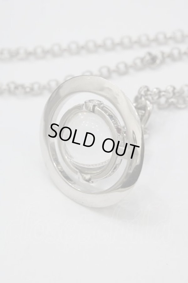 画像5: ヴィヴィアンウエストウッド 中古 / スモールオーブネックレス  シルバー  I-25-04-30-032-ac-HD-ZI (5)