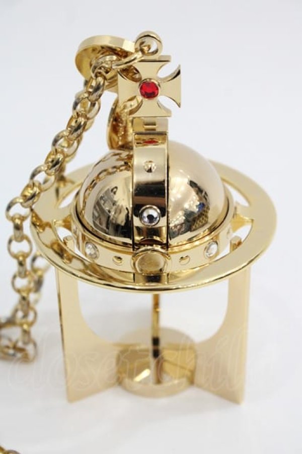 画像2: ヴィヴィアンウエストウッド 中古 / LI 青山店10thオーブライター  ゴールド  I-25-04-30-035-gd-HD-ZI (2)