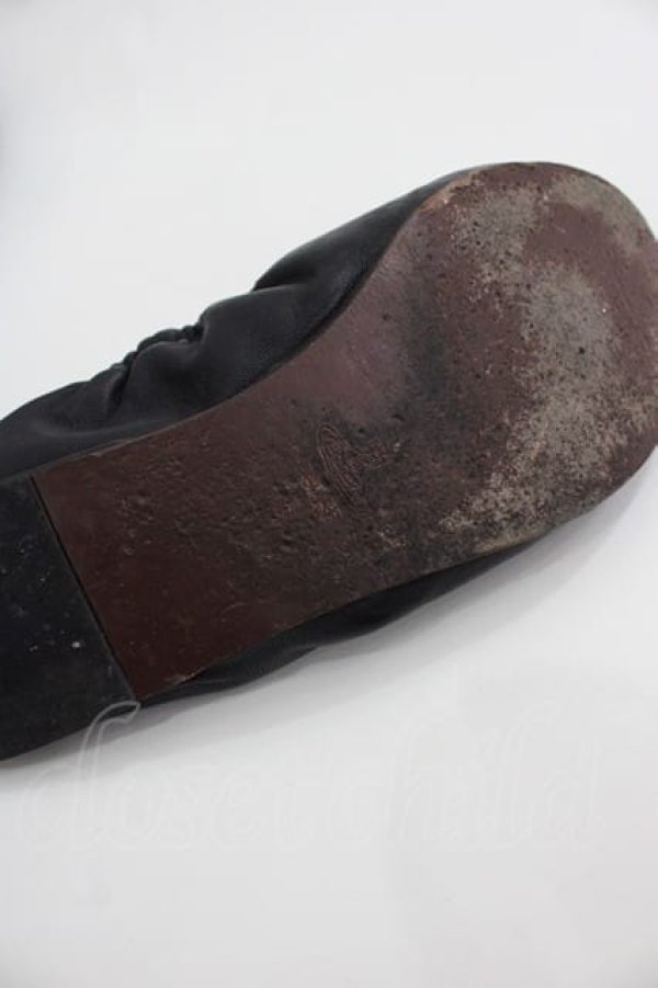 画像5: ヴィヴィアンウエストウッド 中古 / カラーオーブ刺繍パンプス 35 黒  I-25-04-30-041-sh-HD-ZI (5)