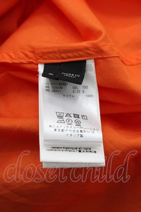 画像5: ヴィヴィアンウエストウッド 中古 / オーブ刺繍ポケットロングシャツ  オレンジ  I-25-04-30-005-bl-HD-ZI (5)
