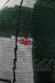 画像3: ヴィヴィアンウエストウッド 中古 / Messy Taetan knitベスト 00 グリーンチェック  I-25-04-30-006-to-HD-ZI (3)