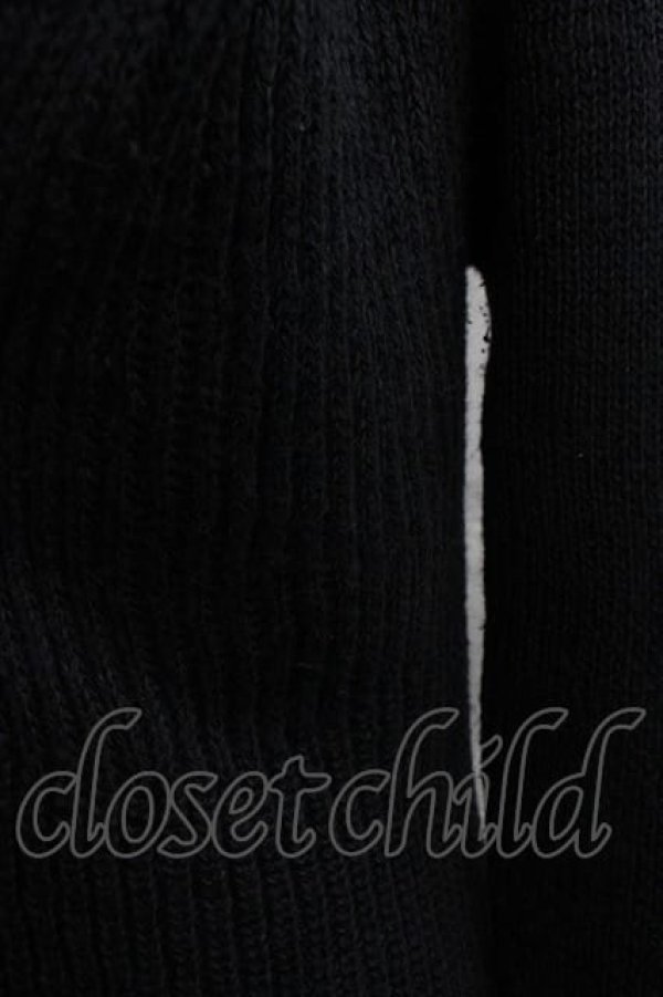 画像3: ヴィヴィアンウエストウッド 中古 / 裾変形ニットカーディガン S 黒  I-25-04-30-009-to-HD-ZI (3)