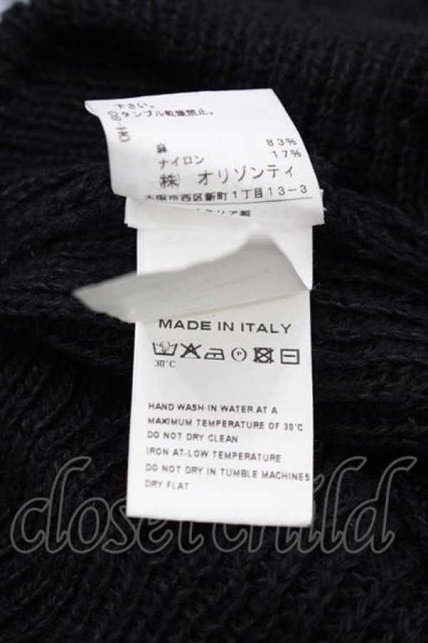 画像5: ヴィヴィアンウエストウッド 中古 / 裾変形ニットカーディガン S 黒  I-25-04-30-009-to-HD-ZI (5)