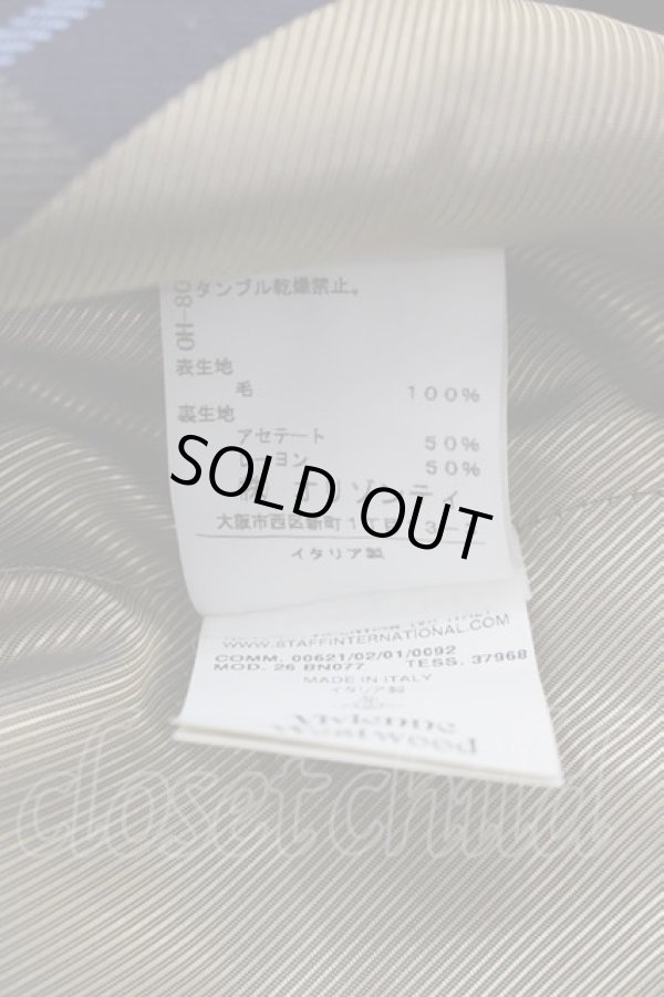 画像4: ヴィヴィアンウエストウッド 中古 / タータンチェックテーラードジャケット 38 ブルーチェック  I-25-04-30-012-jc-HD-ZI (4)