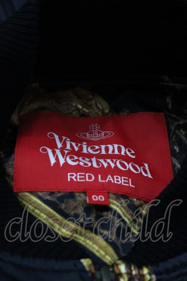 画像4: ヴィヴィアンウエストウッド 中古 / /フレーム ブルゾン 00 黒Xゴールド  I-25-04-30-013-jc-HD-ZI (4)