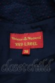 画像3: ヴィヴィアンウエストウッド 中古 / ドット刺繍ノースリーブワンピース 38 ネイビーＸレッド  I-25-04-30-017-op-HD-ZI (3)