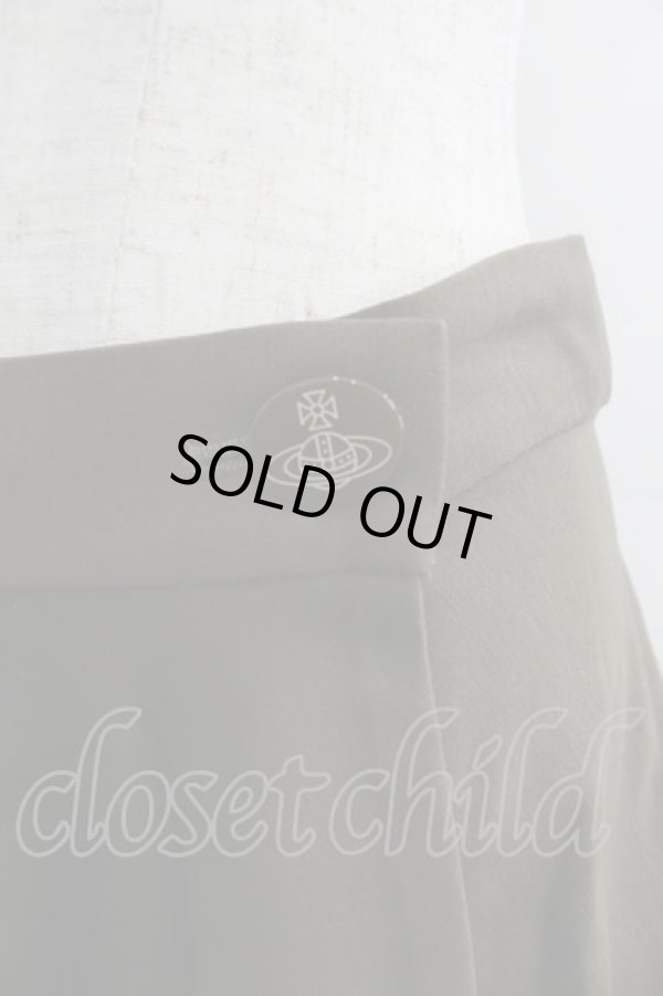 画像3: ヴィヴィアンウエストウッド 中古 / オーブボタンスカート 2 ブラウン  I-25-04-30-020-op-HD-ZI (3)