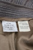 画像4: ヴィヴィアンウエストウッド 中古 / ストライプ変形スカート UK8/US4 ブラウン  I-25-04-30-022-sk-HD-ZI (4)