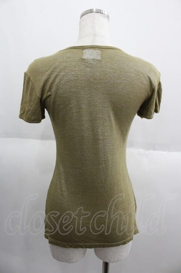 ANGLOMANIA 中古 / ラメ風半袖Tシャツ S グレー  I-25-05-21-023-ts-HD-ZI ANGLOMANIA 中古 / ラメ風半袖Tシャツ S グレー I-25-05-21-023
