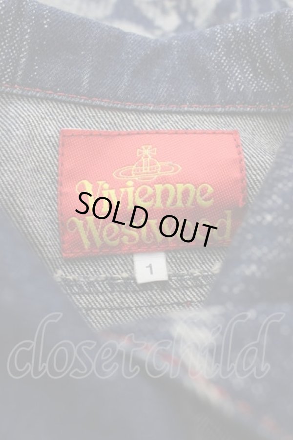 画像4: ヴィヴィアンウエストウッド 中古 / ロールスロイスデニム  青デニム  I-25-05-21-026-jc-HD-ZI (4)