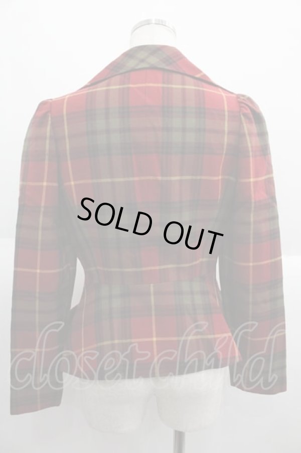 希少ヴィヴィアンウエストウッド　チェック　ラブジャケット　2 ヴィヴィアンウエストウッド 中古 / ラブジャケット 2 赤チェックX黒