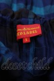画像3: ヴィヴィアンウエストウッド 中古 / チェックノースリーブワンピース 3 青Ｘ黒チェック  I-25-05-21-034-op-HD-ZI (3)