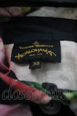 画像3: ANGLOMANIA 中古 / ローズプリントシャツワンピース 38 ネイビーＸピンク  I-25-05-21-036-bl-HD-ZI (3)