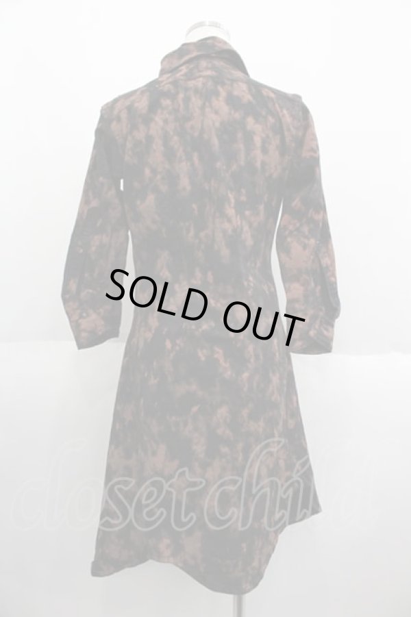 画像2: ANGLOMANIA 中古 / LEEロングワンピース XS ブラウンＸ黒  I-25-05-21-037-op-HD-ZI (2)