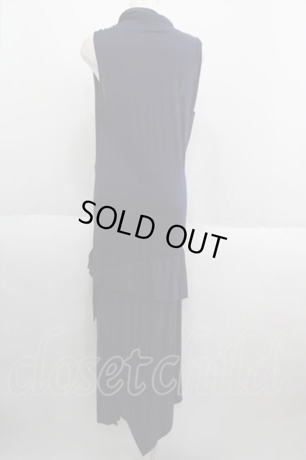 画像2: ANGLOMANIA 中古 / ノースリーブロングワンピース 42 紫  I-25-05-21-040-op-HD-ZI (2)