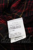 画像4: ヴィヴィアンウエストウッド 中古 / 斜メチェック長袖ワンピース 40 黒Ｘ赤チェック  I-25-05-21-042-op-HD-ZI (4)