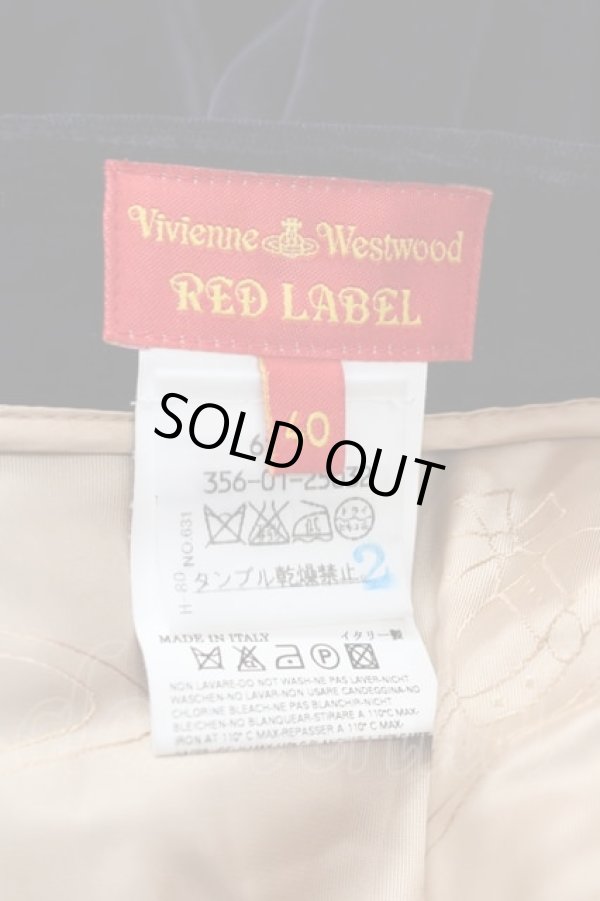 画像4: ヴィヴィアンウエストウッド 中古 / 別珍スカート 40 黒  I-25-05-21-048-sk-HD-ZI (4)