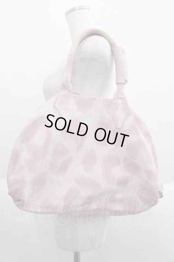 画像2: ヴィヴィアンウエストウッド 中古 / BA レオパードヤスミンバッグ  ピンク  I-25-05-21-049-ba-HD-ZI (2)