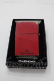 画像2: ヴィヴィアンウエストウッド 中古 / オーブZIPPO  赤Ｘシルバー  I-25-05-21-050-gd-HD-ZI (2)