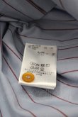 画像7: ヴィヴィアンウエストウッド MAN 中古 / ストライプショートシャツ 46 サックス  I-25-05-21-005-bl-HD-ZI (7)