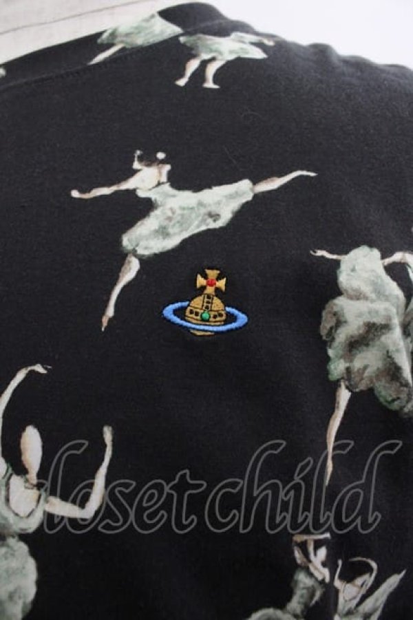 画像3: ヴィヴィアンウエストウッド MAN 中古 / BALLERINAS CLASSIC Tシャツ M 黒  I-25-05-21-006-to-HD-ZI (3)