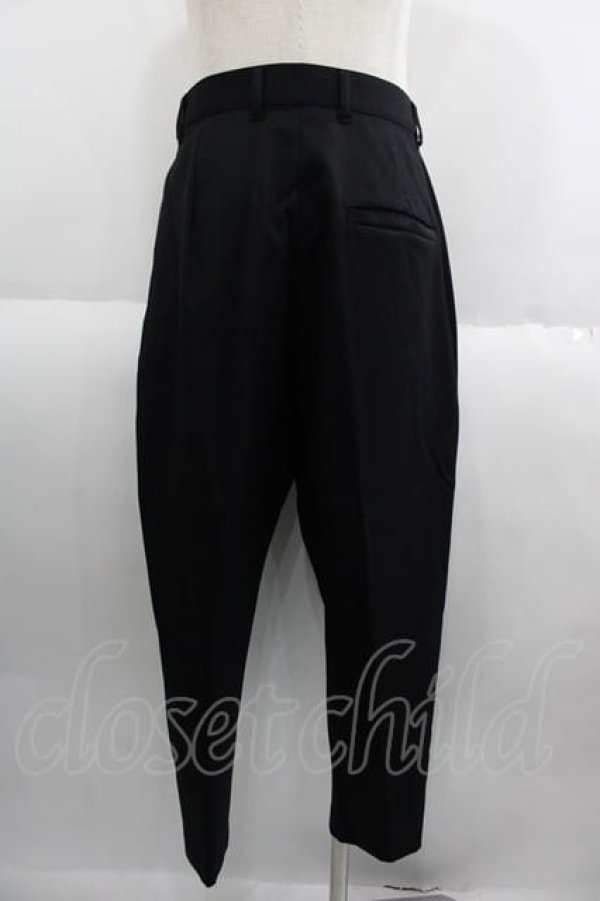 画像2: ヴィヴィアンウエストウッド MAN 中古 / フロントタックパンツ 44 黒  I-25-05-21-010-pa-HD-ZI (2)