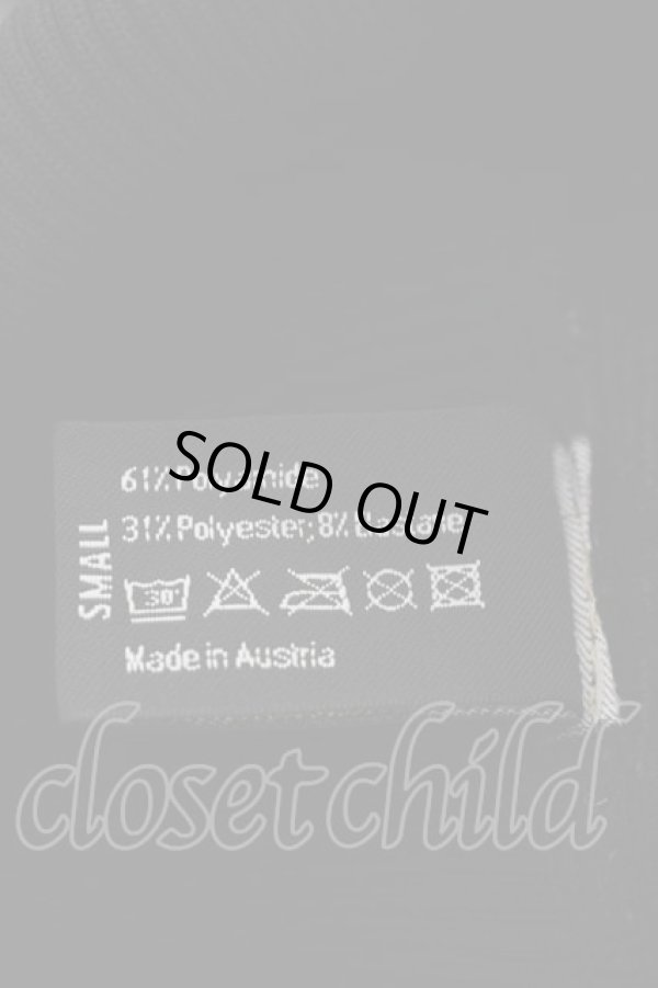 画像4: ヴィヴィアンウエストウッド 中古 / スクイグル半袖トップス  黒Ｘグレー  I-25-05-21-013-ts-HD-ZI (4)