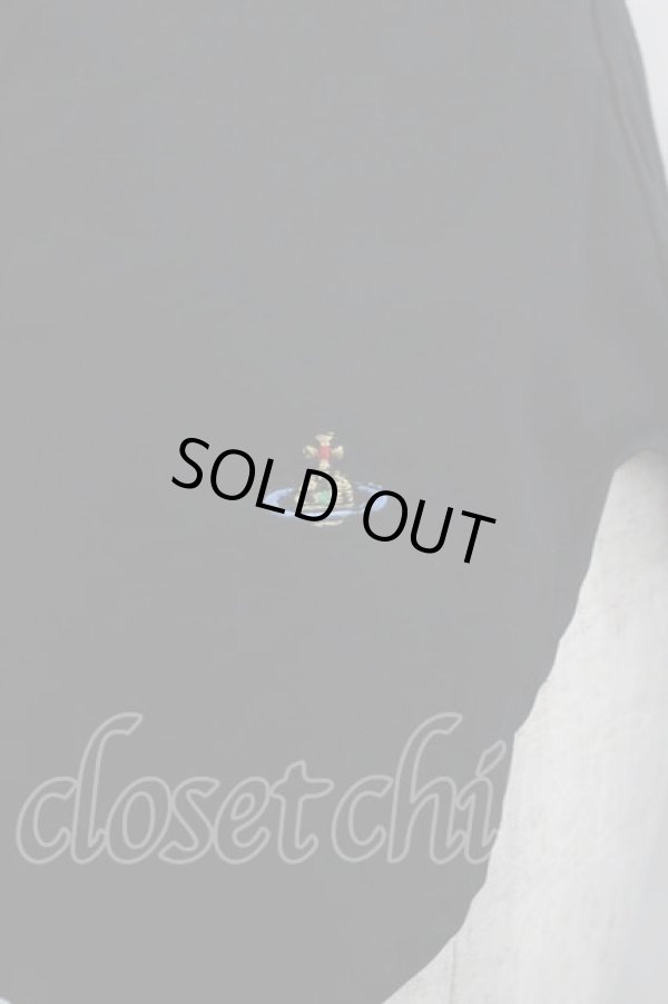 画像3: ヴィヴィアンウエストウッド 中古 / 裾オーブ刺繍ブラウス 1 黒  I-25-05-21-019-bl-HD-ZI (3)