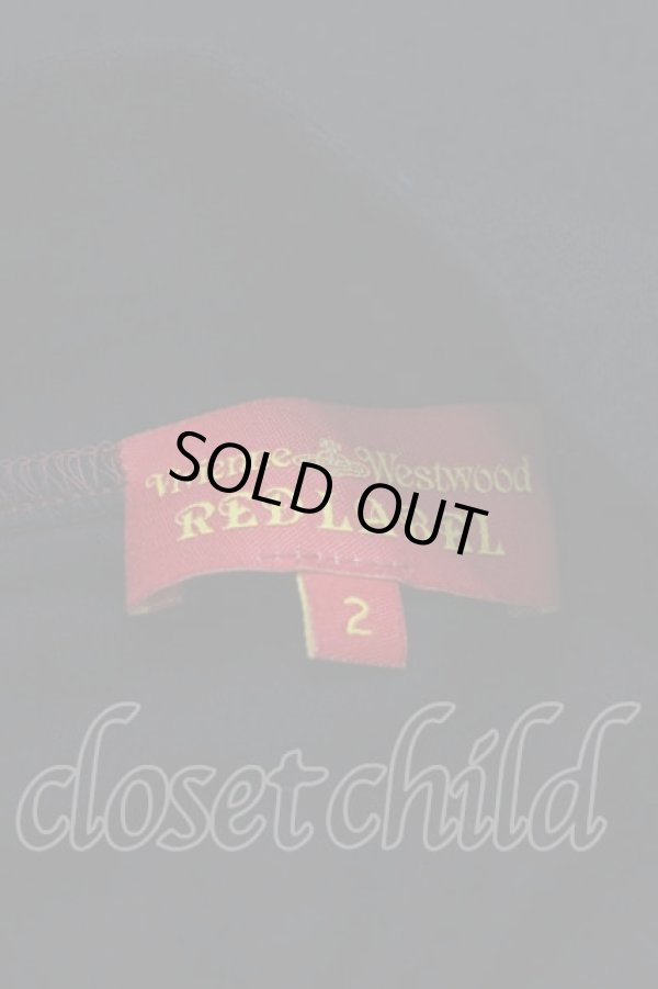 画像4: ヴィヴィアンウエストウッド 中古 / 単色オーブ刺 ニットワンピース  ブラック  I-25-06-25-021-op-HD-ZI (4)