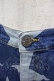 画像4: ANGLOMANIA 中古 / スターデニムスカート  青デニム  I-25-06-25-035-sk-HD-ZI (4)