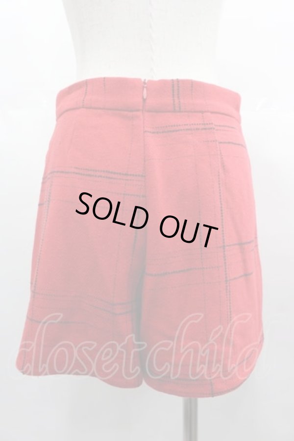 画像2: ヴィヴィアンウエストウッド 中古 / チェックパンツ 40 赤チェック  I-25-06-25-036-pa-HD-ZI (2)