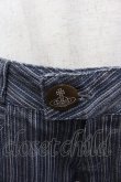 画像4: ヴィヴィアンウエストウッド 中古 / ストライプパンツ 3 青  I-25-06-25-037-pa-HD-ZI (4)