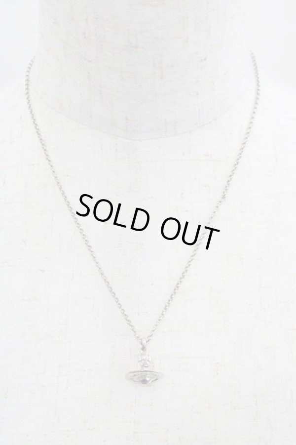 画像2: ヴィヴィアンウエストウッド 中古 / AC/プチオーブネックレス  シルバー  I-25-06-25-042-ac-HD-ZI (2)