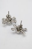 画像3: ヴィヴィアンウエストウッド 中古 / diamante skull pierce  シルバー  I-25-06-25-048-ac-HD-ZI (3)