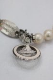 画像2: ヴィヴィアンウエストウッド 中古 / SIMONETTA PEARL ブレスレット  ピンクシルバー  I-25-06-25-050-ac-HD-ZI (2)
