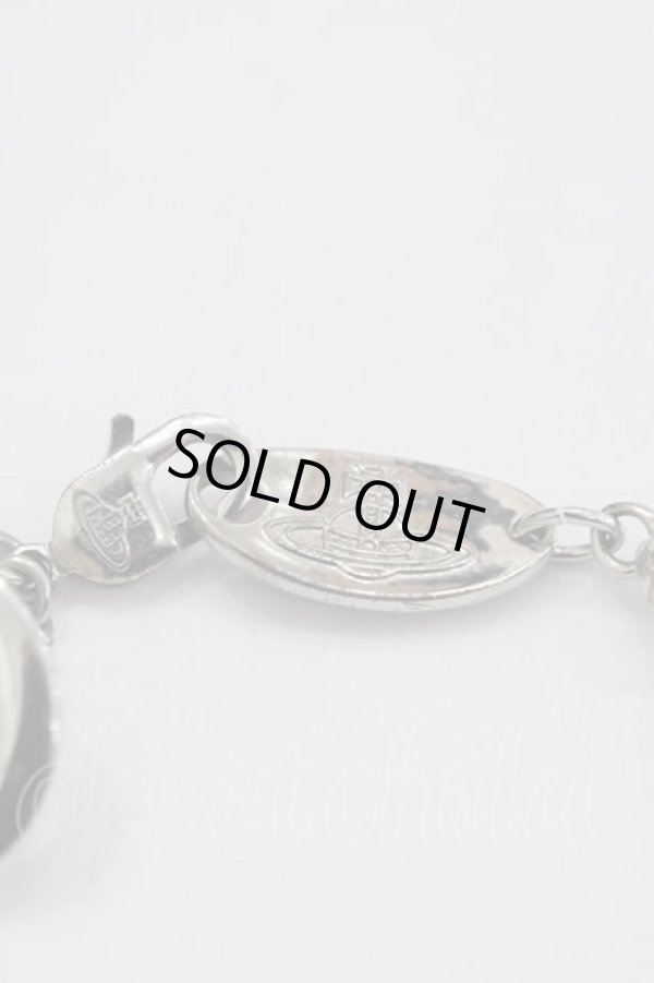 画像5: ヴィヴィアンウエストウッド 中古 / SIMONETTA PEARL ブレスレット  ピンクシルバー  I-25-06-25-050-ac-HD-ZI (5)