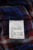 画像4: ANGLOMANIA 中古 / タータンチェックブラウス 40 赤Ｘ青チェック  I-25-06-25-010-bl-HD-ZI (4)