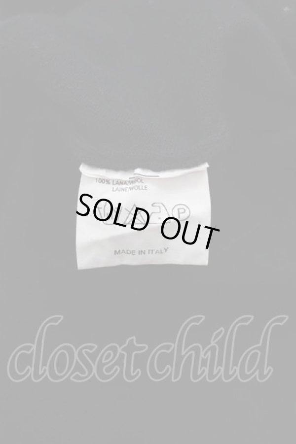 画像5: ヴィヴィアンウエストウッド 中古 / カラーオーブ刺繍ハイネックニット  黒  I-25-06-25-001-to-HD-ZI (5)