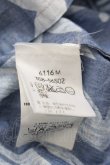 画像4: ANGLOMANIA 中古 / ロゴブラウスミニワンピース 40 サックス  I-25-06-25-020-op-HD-ZI (4)