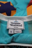 画像4: ヴィヴィアンウエストウッド MAN 中古 / ラメドクロプリントTシャツ S イエローＸ青  I-25-07-16-021-to-HD-ZI (4)