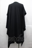 画像2: ヴィヴィアンウエストウッド MAN 中古 / “NEW PUNKATURE” DRAPE TUNIC F 黒Ｘ赤  I-25-07-16-023-to-HD-ZI (2)