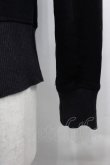 画像4: ヴィヴィアンウエストウッド MAN 中古 / 単色オーブ刺繍ニットカーディガン 44 黒Ｘグレー  I-25-07-16-004-to-HD-ZI (4)