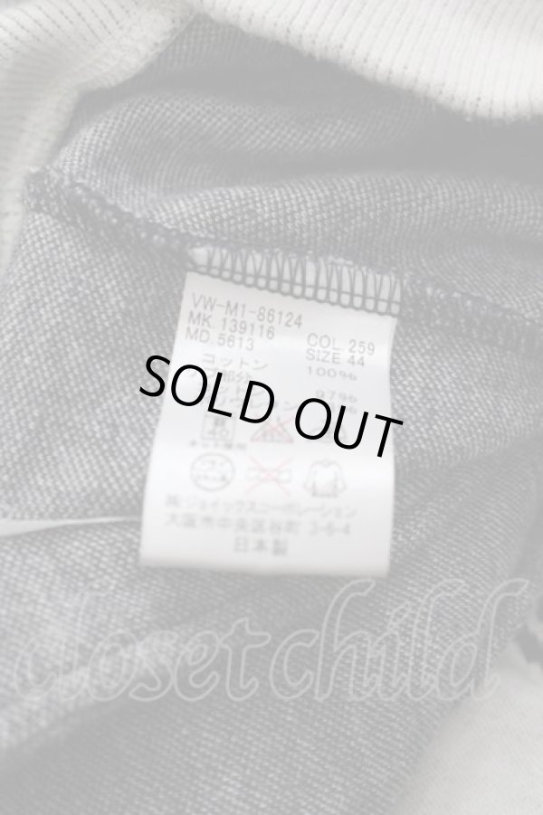 画像5: ヴィヴィアンウエストウッド MAN 中古 / オーブ刺繍ロゴパーカー 44 黒Ｘ白  I-25-07-16-034-to-HD-ZI (5)