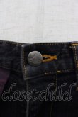 画像4: ヴィヴィアンウエストウッド MAN 中古 / 後ロオーブ刺繍デニムパンツ 44 黒Ｘ黄色  I-25-07-16-040-pa-HD-ZI (4)