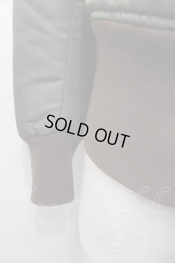 画像5: ヴィヴィアンウエストウッド MAN 中古 / MA-1 RIDERS JACKET 46 カーキＸブラウン  I-25-07-16-014-jc-HD-ZI (5)