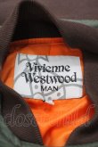 画像6: ヴィヴィアンウエストウッド MAN 中古 / MA-1 RIDERS JACKET 46 カーキＸブラウン  I-25-07-16-014-jc-HD-ZI (6)