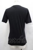 画像2: ヴィヴィアンウエストウッド MAN 中古 / +5°プリント半袖カットソー S 黒Ｘ赤  I-25-07-16-015-to-HD-ZI (2)