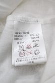 画像4: ヴィヴィアンウエストウッド MAN 中古 / CATオーブ半袖カットソー 44 アイボリー  I-25-07-16-018-to-HD-ZI (4)