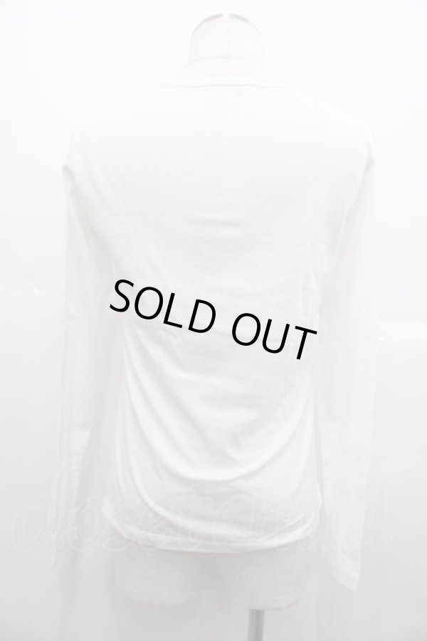 画像2: ヴィヴィアンウエストウッド MAN 中古 / ネックレスプリントカットソー 44 白Ｘゴールド  I-25-07-16-019-to-HD-ZI (2)